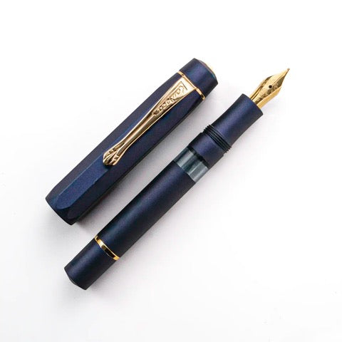 Kaweco Piston Sport AL Fountain Pen - Navy