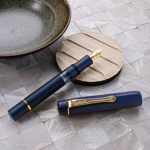 Kaweco Piston Sport AL Fountain Pen - Navy