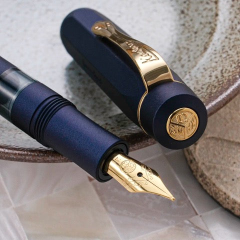 Kaweco Piston Sport AL Fountain Pen - Navy – Muze Pens