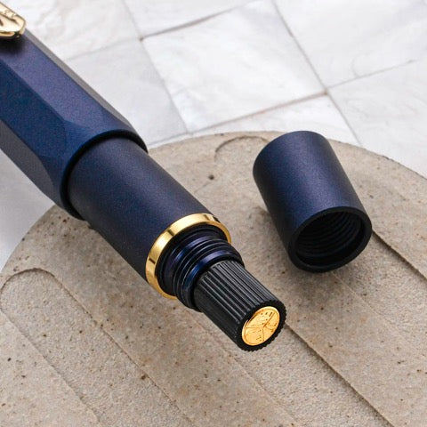 Kaweco Piston Sport AL Fountain Pen - Navy