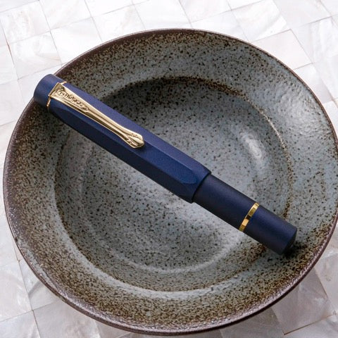Kaweco Piston Sport AL Fountain Pen - Navy