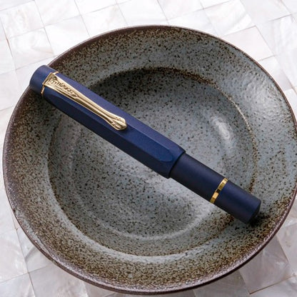 Kaweco Piston Sport AL Fountain Pen - Navy