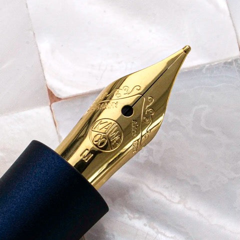 Kaweco Piston Sport AL Fountain Pen - Navy