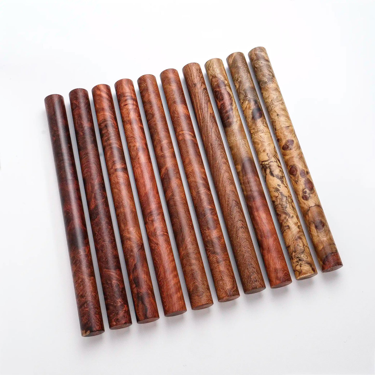 Cypress Whispers of Wood Fountain Pen: Amboyna Burl (璞木物語 - 花梨瘤)