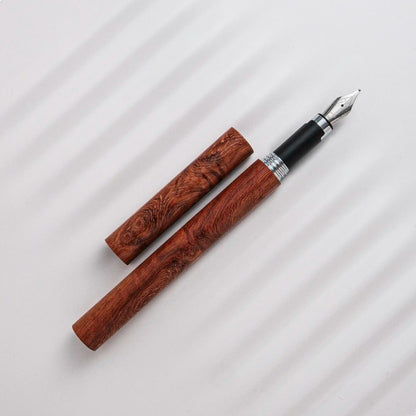 Cypress Whispers of Wood Fountain Pen: Amboyna Burl (璞木物語 - 花梨瘤)
