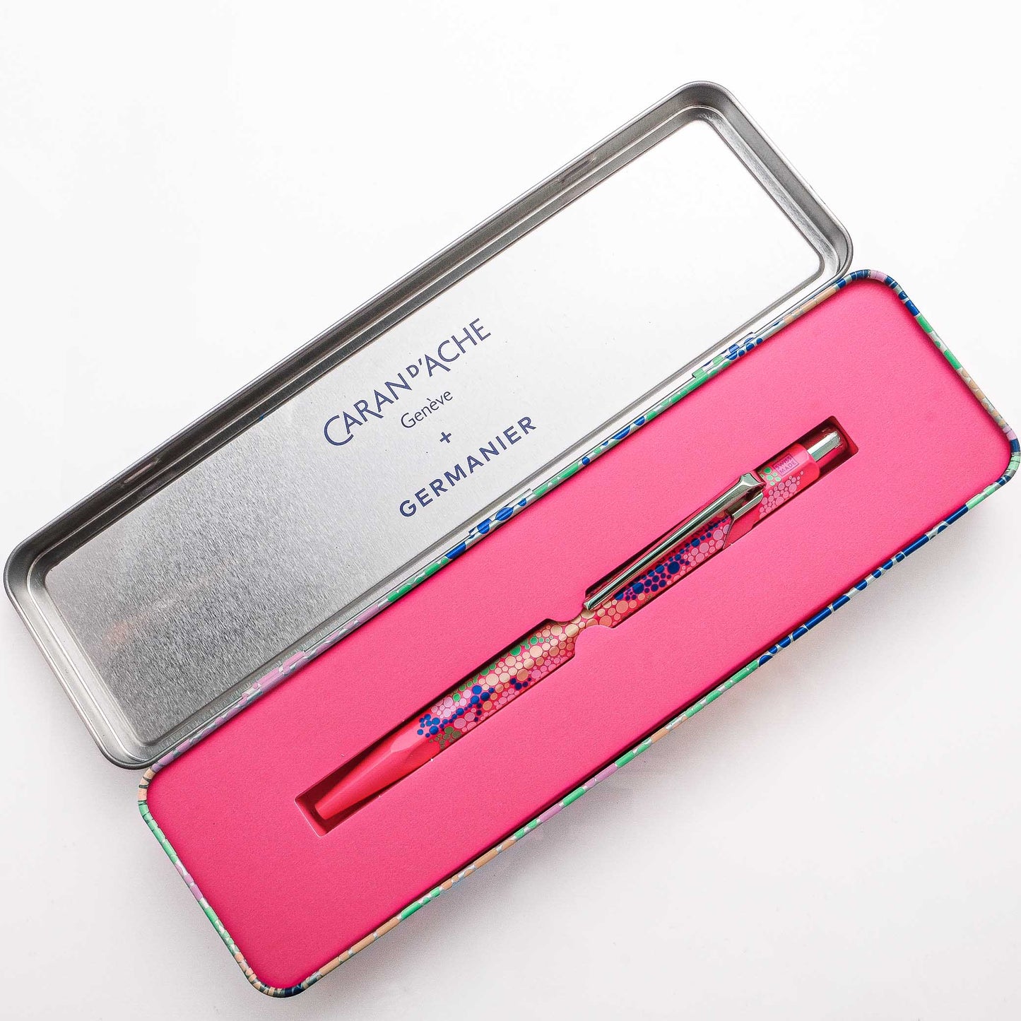 Caran d'Ache + Germanier 849 Ballpoint Pen - Neon Pink (Special Edition)