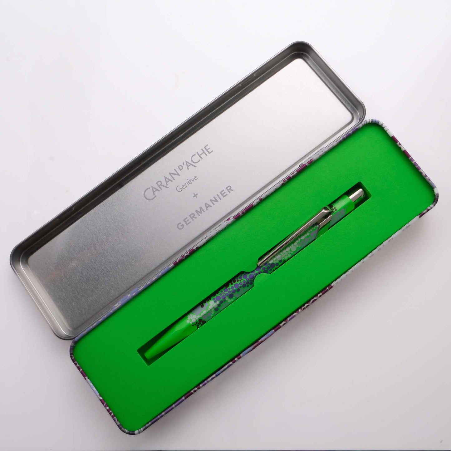 Caran d'Ache + Germanier 849 Ballpoint Pen - Neon Green (Special Edition)