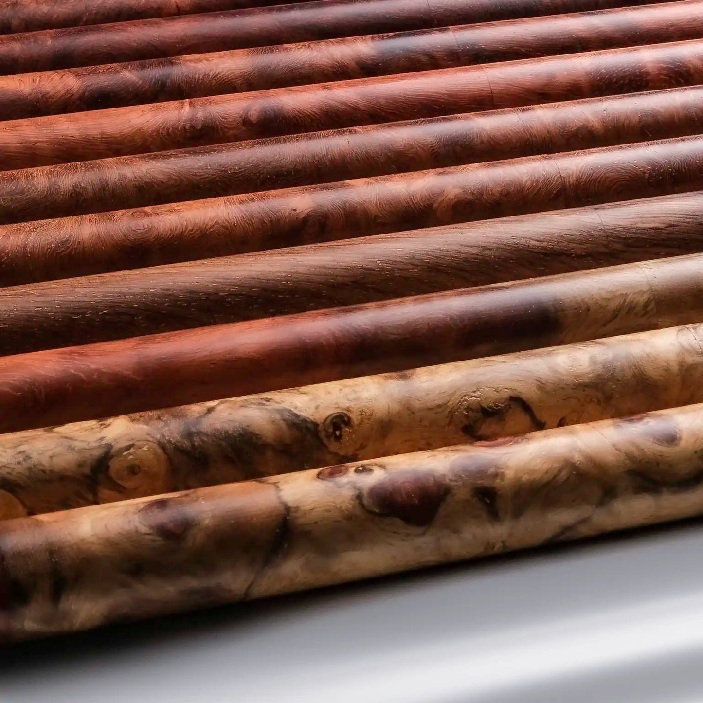 Cypress Whispers of Wood Fountain Pen: Amboyna Burl (璞木物語 - 花梨瘤)