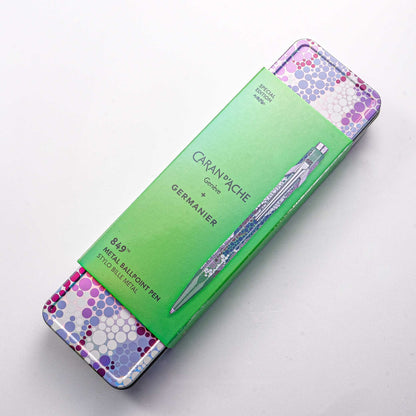 Caran d'Ache + Germanier 849 Ballpoint Pen - Neon Green (Special Edition)
