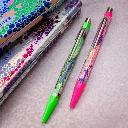 Caran d'Ache + Germanier 849 Ballpoint Pen - Neon Pink (Special Edition)