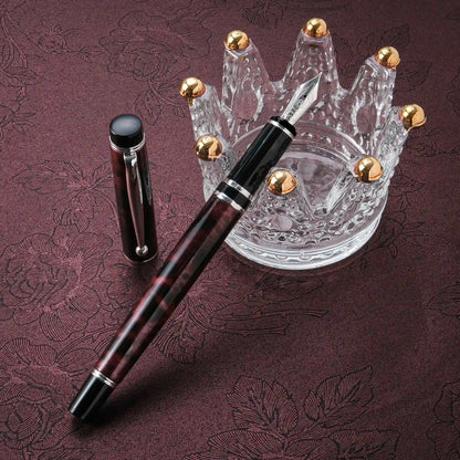 Pilot Grance Fountain Pen - Marble Red