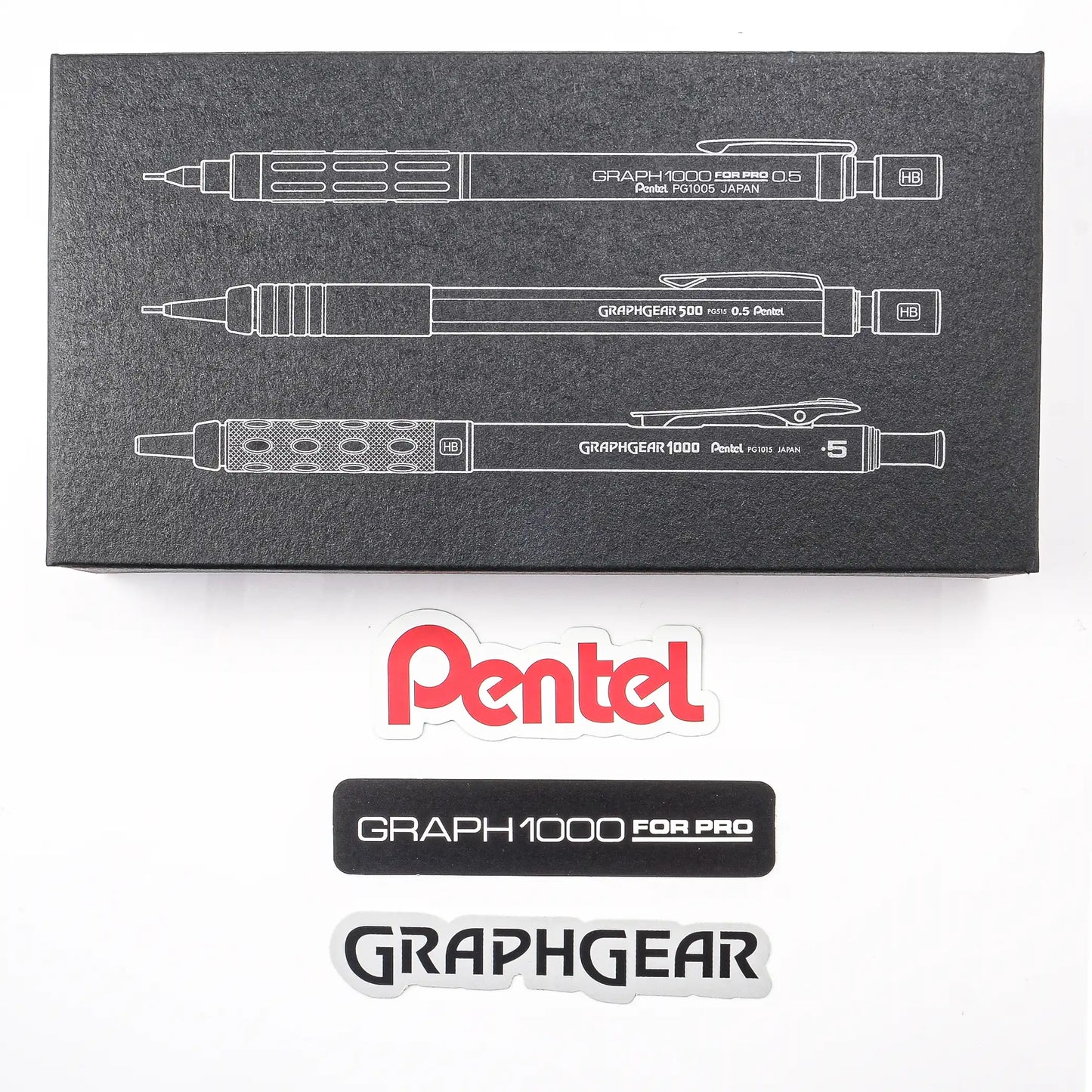 Pentel Drafting Mechanical Pencil 60th Anniversary Limited Edition 3-Piece Set