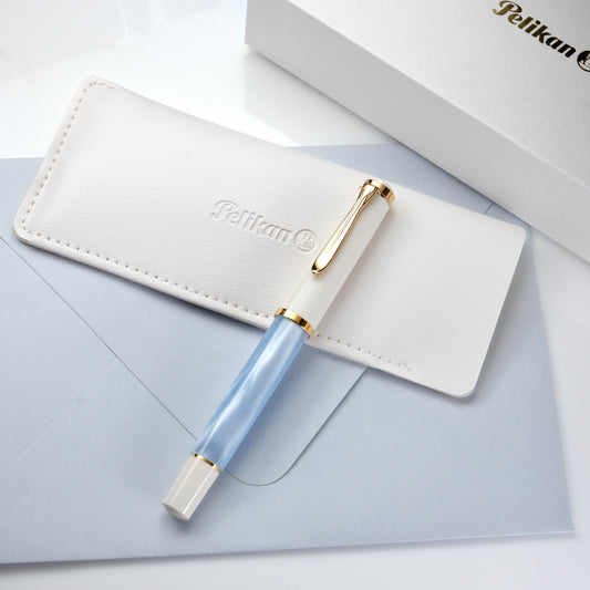 Pelikan M200 Fountain Pen - Pastel Blue 活塞鋼筆 - 淡藍色