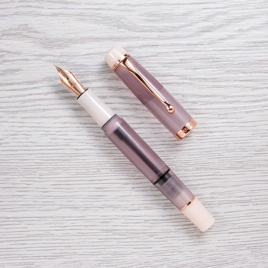 Opus 88 Harmony Eyedropper Fountain Pen - Mocha Mousse