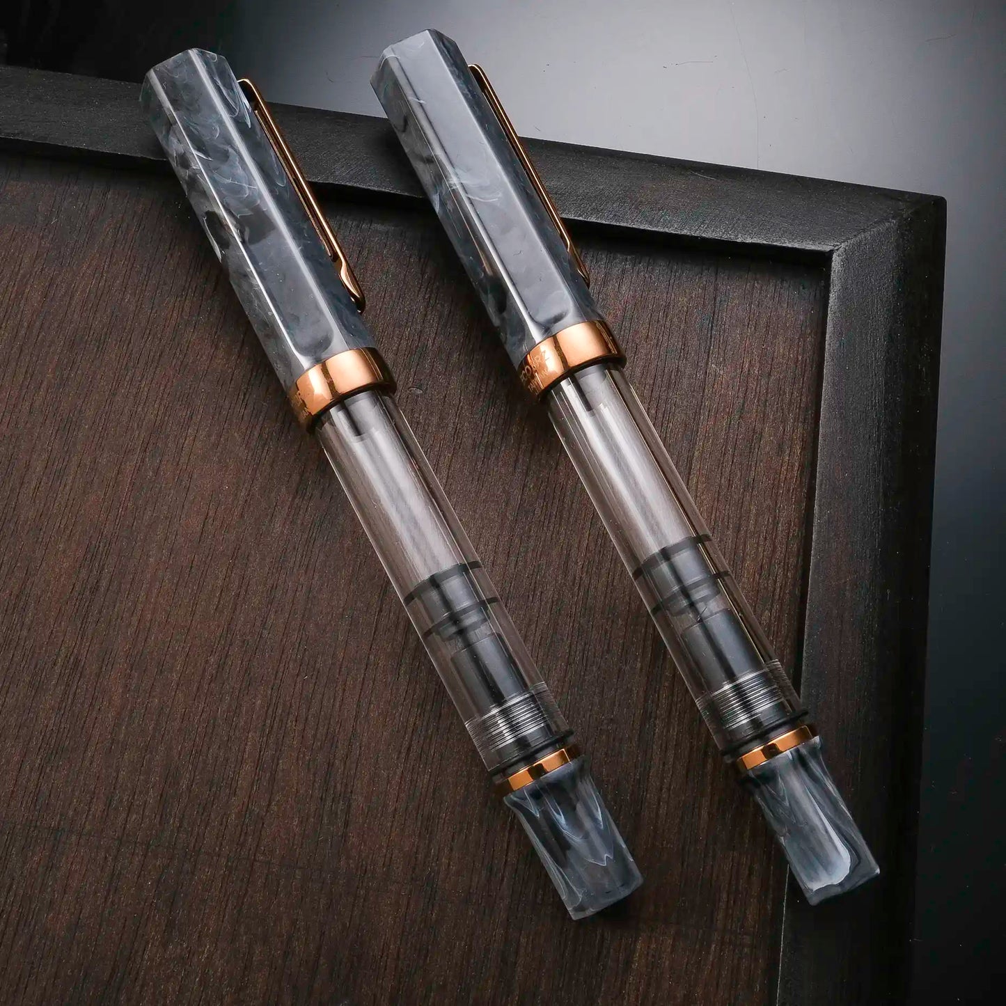 TWSBI ECO Fountain Pen -  Black Marble Bronze