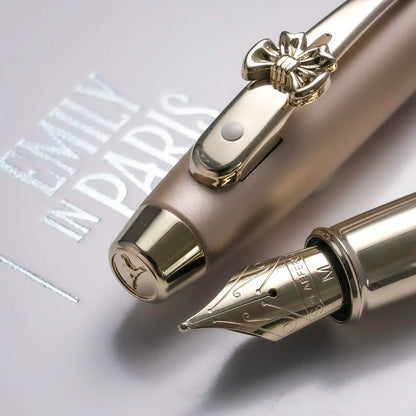 Sheaffer 100 Emily in Paris Fountain Pen - Champagne Gold