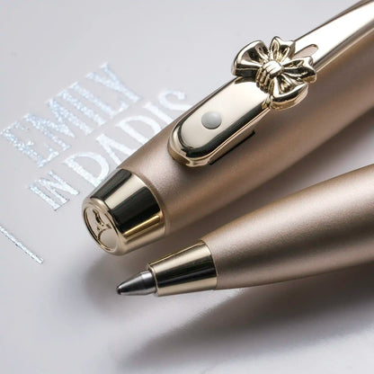 Sheaffer 100 Emily in Paris Ballpoint Pen - Champagne Gold