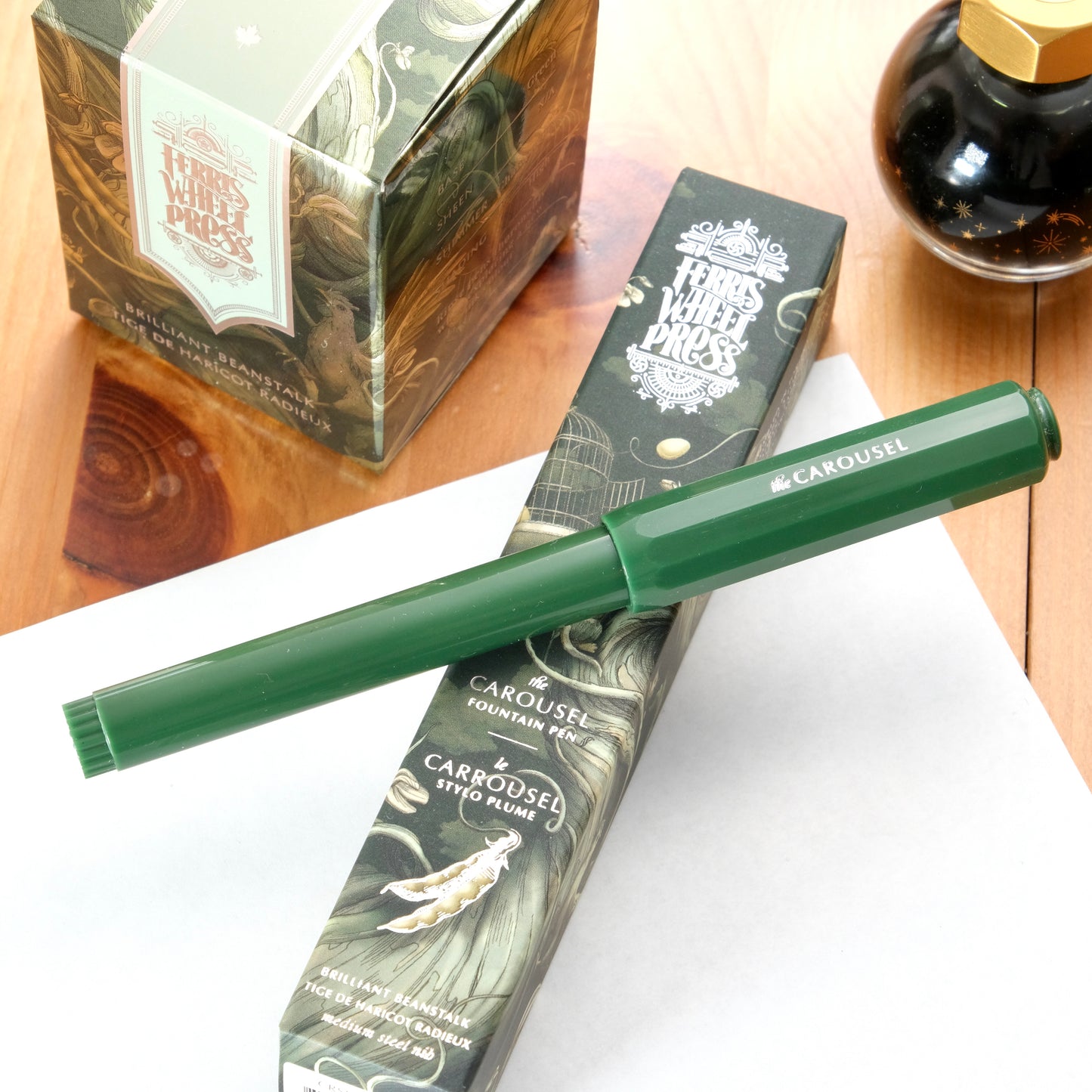 Ferris Wheel Press Carousel Fountain Pen - Brilliant Beanstalk (Limited Edition)