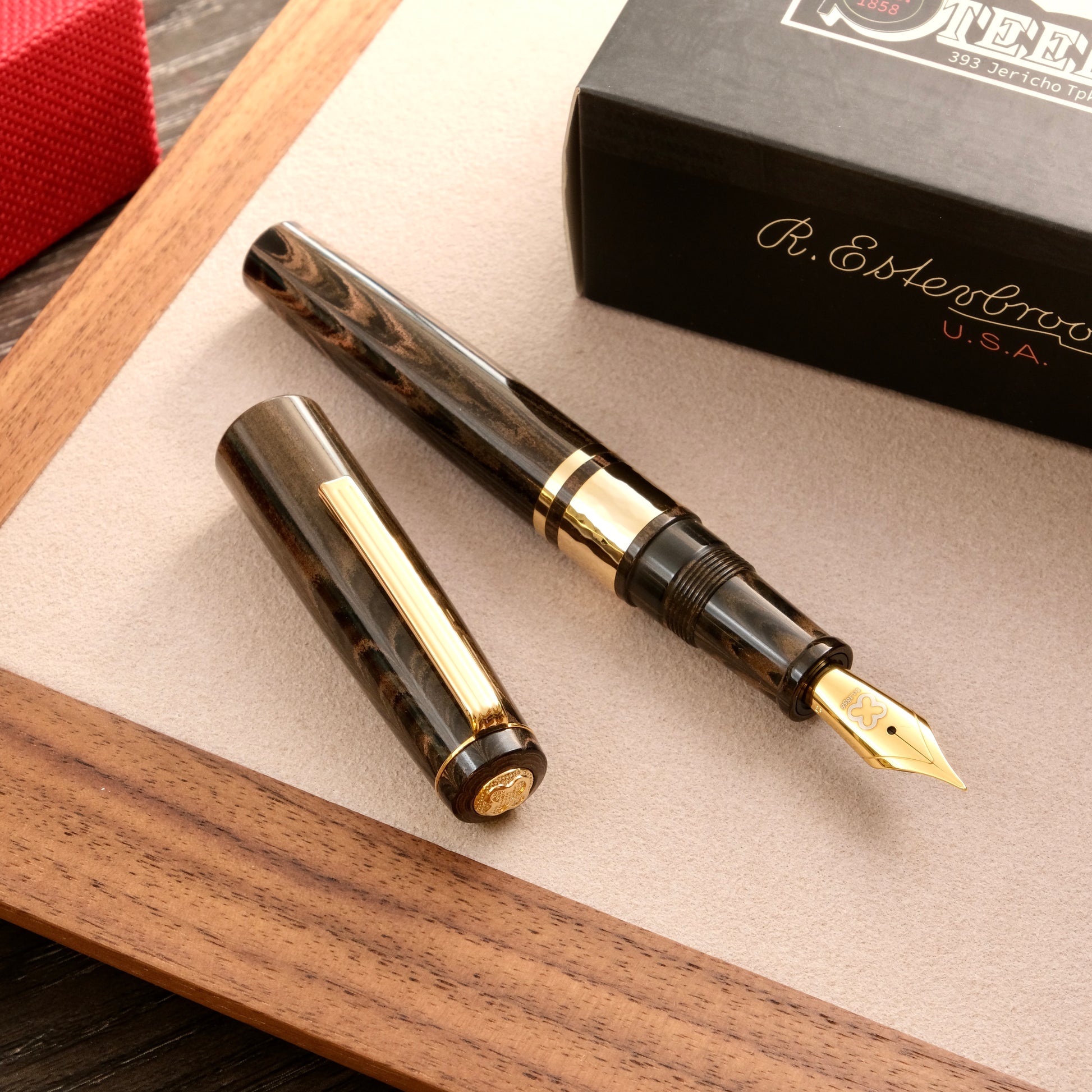 Esterbrook Model J Ebonite Fountain Pen Antique Rose – Muze Pens