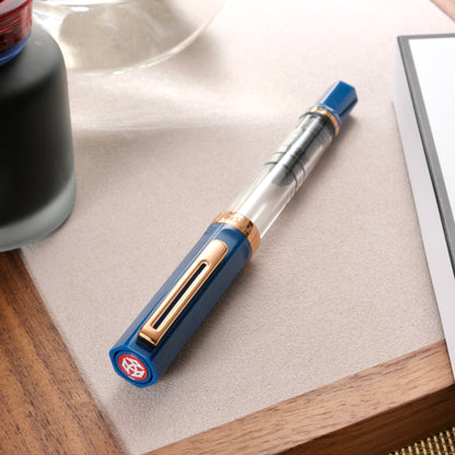 TWSBI ECO Fountain Pen - Indigo Blue with Bronze