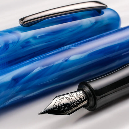Tenny Carnival Fountain Pen - Ocean Blue