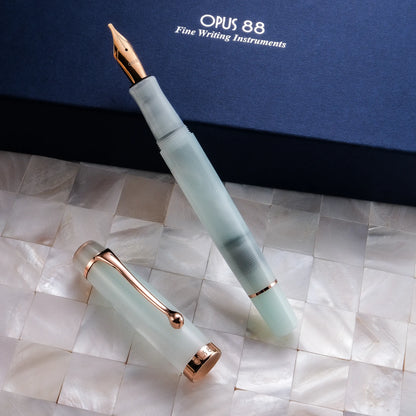Opus 88 Harmony Eyedropper Fountain Pen - Cloud Dancer