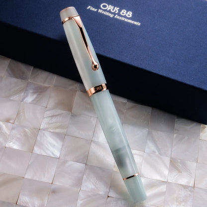 Opus 88 Harmony Eyedropper Fountain Pen - Cloud Dancer