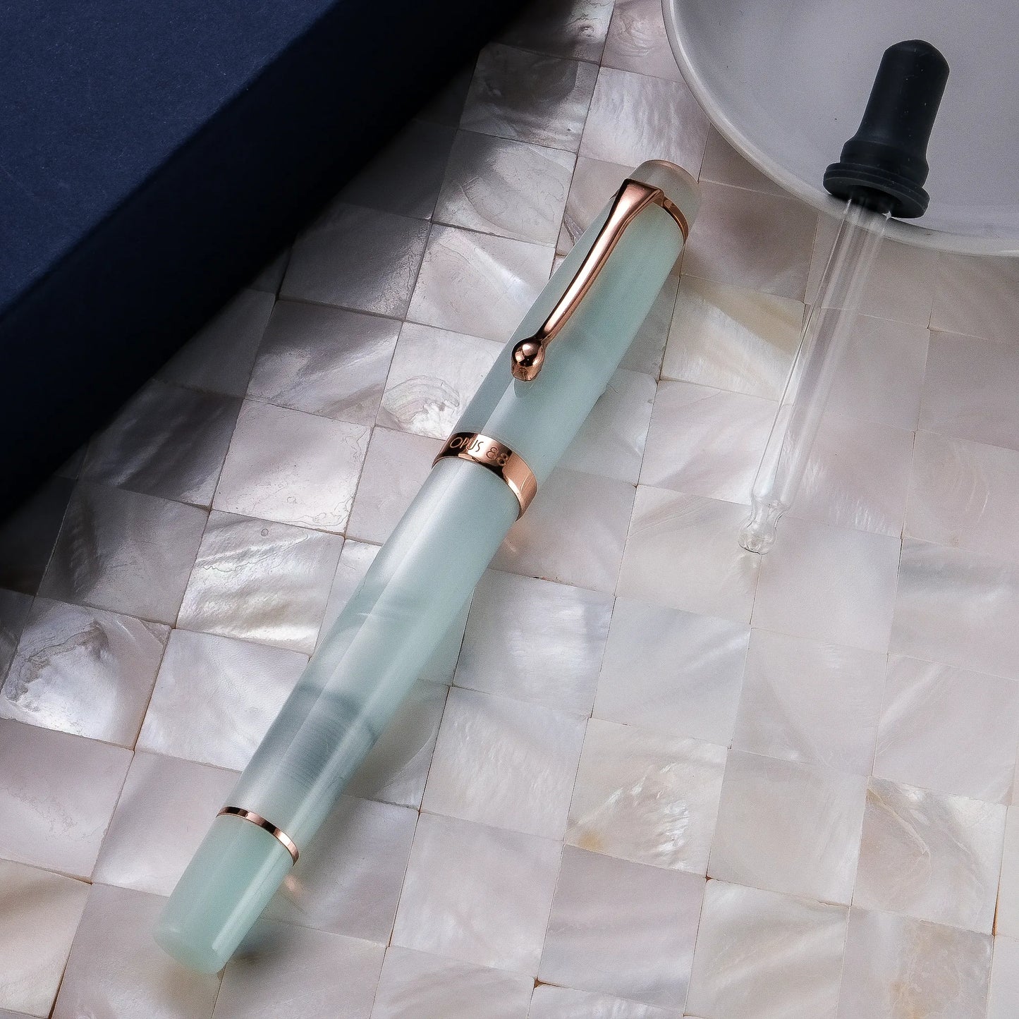 Opus 88 Harmony Eyedropper Fountain Pen - Cloud Dancer