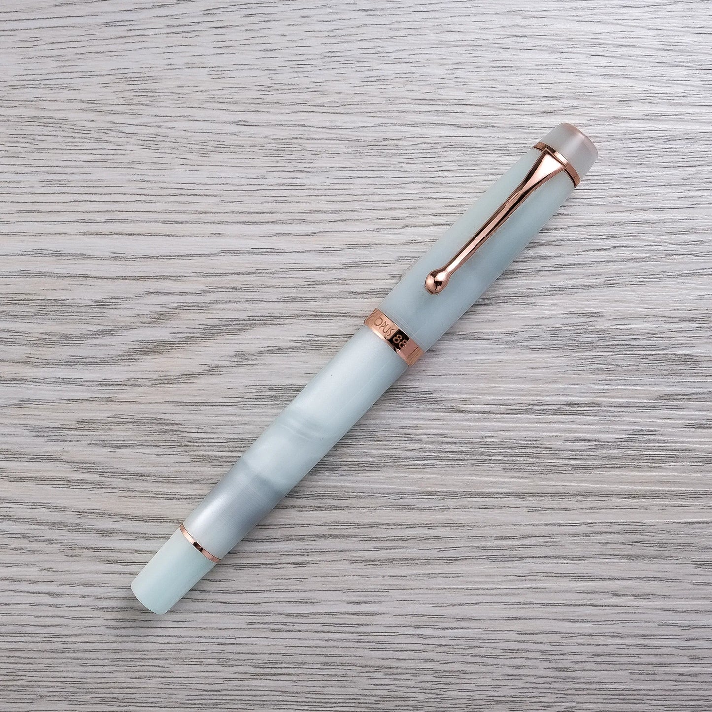 Opus 88 Harmony Eyedropper Fountain Pen - Cloud Dancer