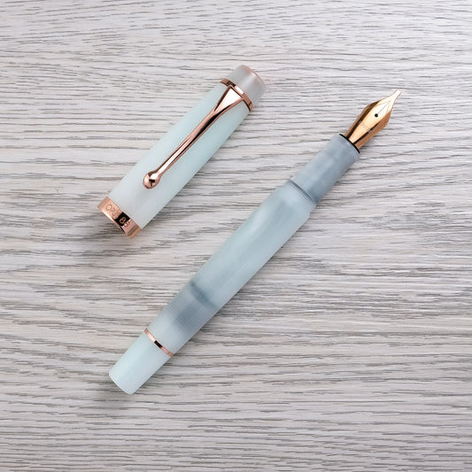 Opus 88 Harmony Eyedropper Fountain Pen - Cloud Dancer