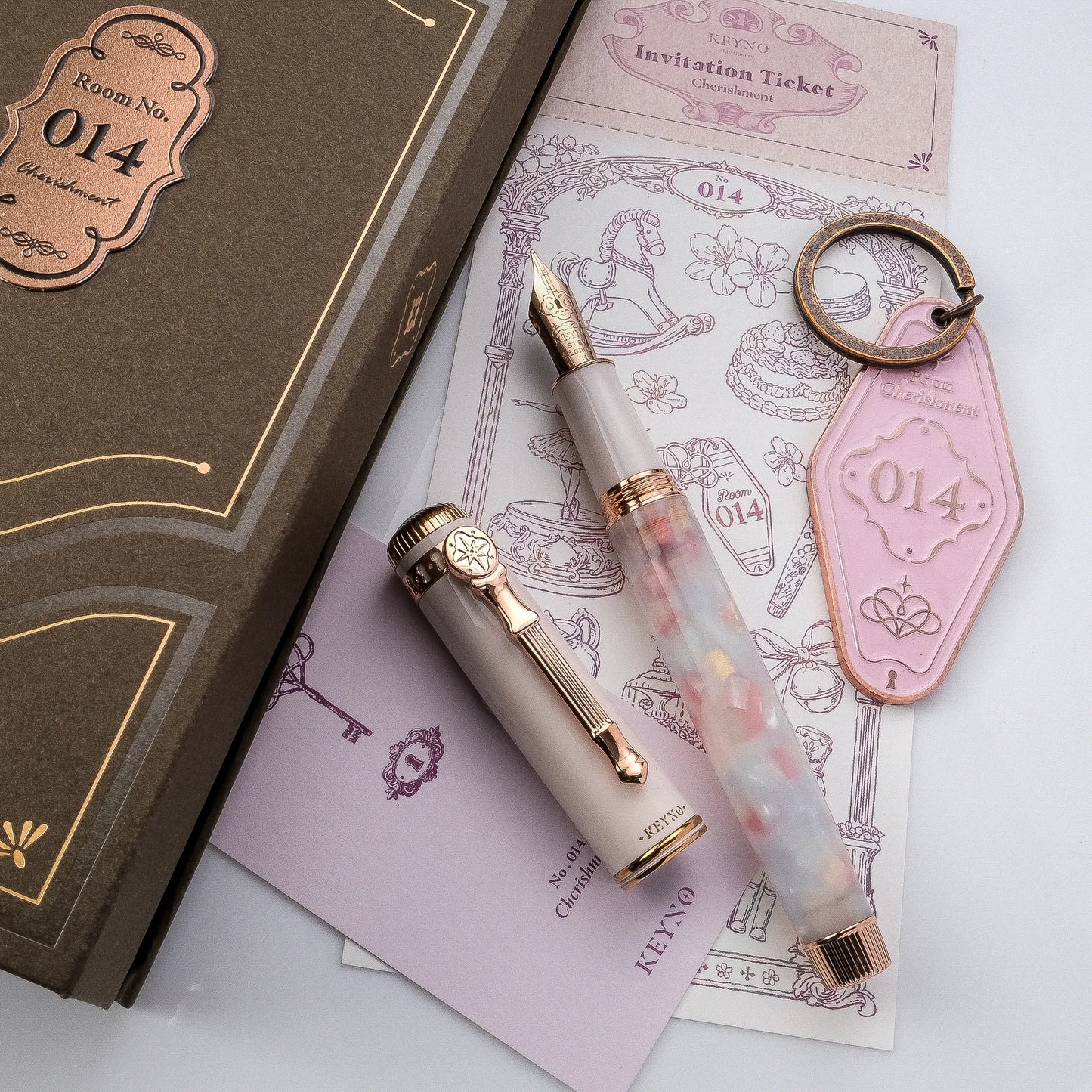 Dominant Industry Keyno Stay.tionery Fountain Pen - No. 014 Cherishment