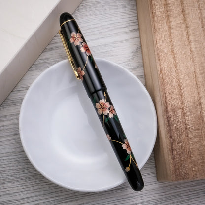Platinum 3776 Kaga Hira Maki-e Fountain Pen - Sakura