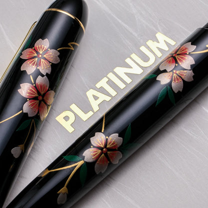 Platinum 3776 Kaga Hira Maki-e Fountain Pen - Sakura