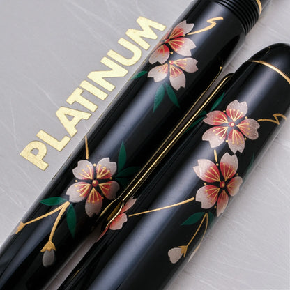 Platinum 3776 Kaga Hira Maki-e Fountain Pen - Sakura