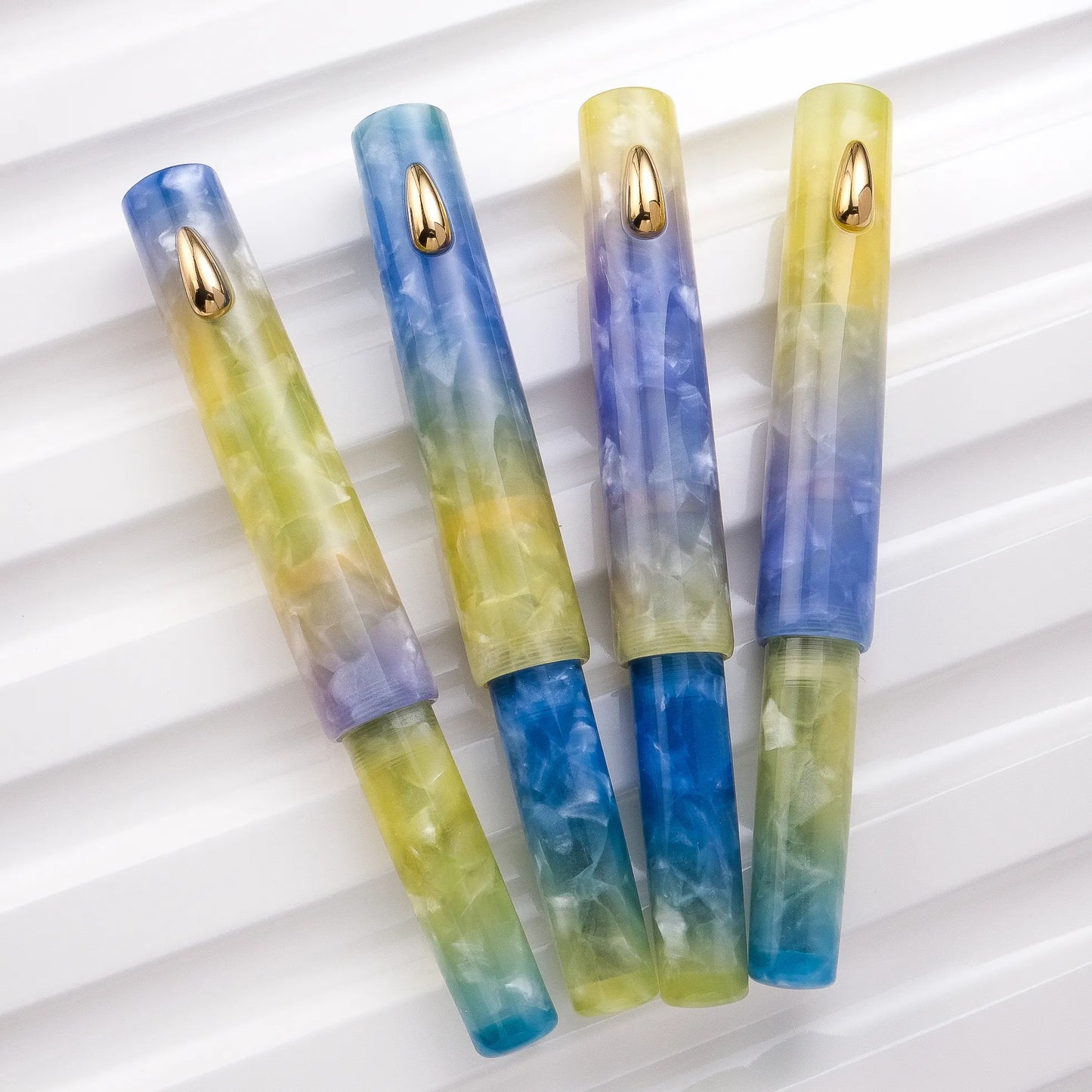 Muze x Fine Writing International Pencket 6th Anniversary Fountain Pen - Summer Breeze