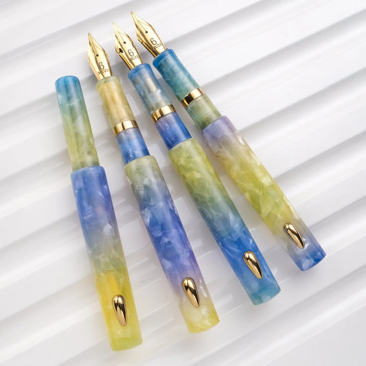 Muze x Fine Writing International Pencket 6th Anniversary Fountain Pen - Summer Breeze