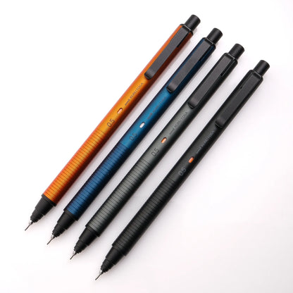 UNI Kurutoga Metal Self-Rotating 0.5mm Mechanical Pencil - Sunrise Orange (Limited Edition)