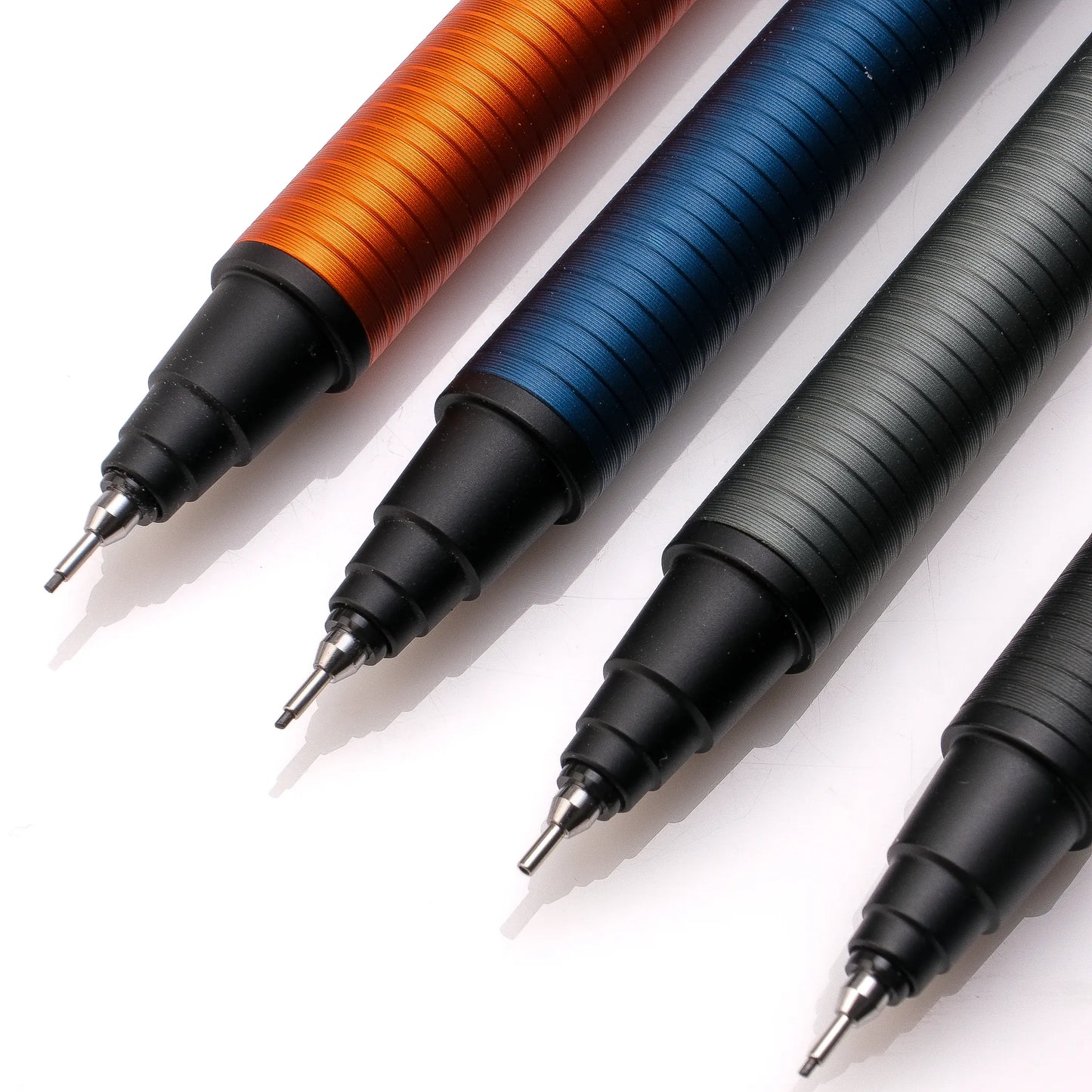 UNI Kurutoga Metal Self-Rotating 0.5mm Mechanical Pencil - Sunrise Orange (Limited Edition)