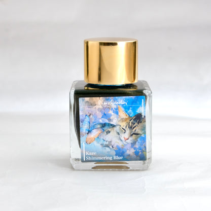 Pierre Cardin Colours of Catasy Pawleaf Ink - ⁠Kaze Shimmering Blue