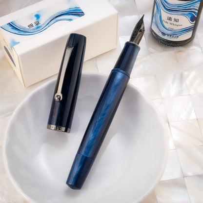 Penlux x Lennon Tool Bar Concerto Fountain Pen & Ink Set - Kyanite