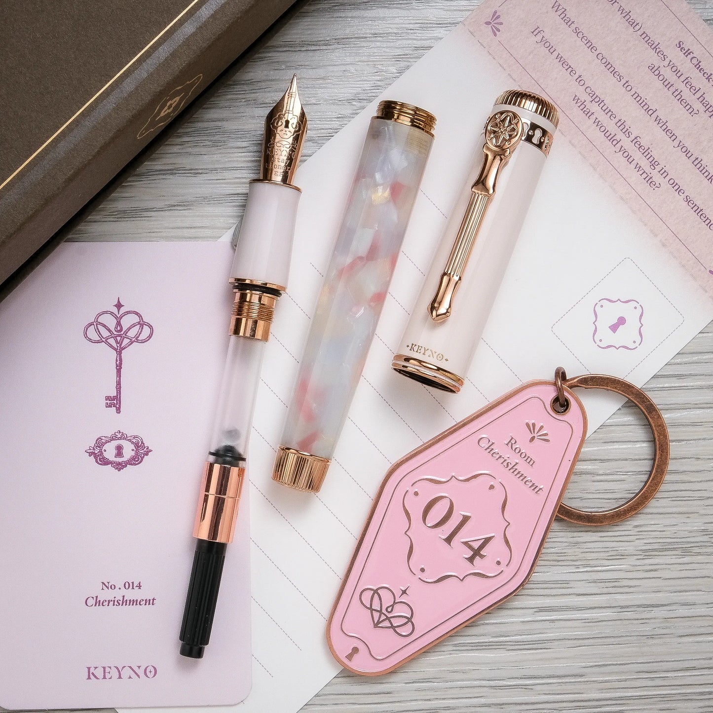 Dominant Industry Keyno Stay.tionery Fountain Pen - No. 014 Cherishment
