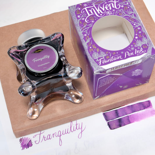 Diamine Ink-vent Purple Edition 2023 Fountain Pen Ink - Tranquility