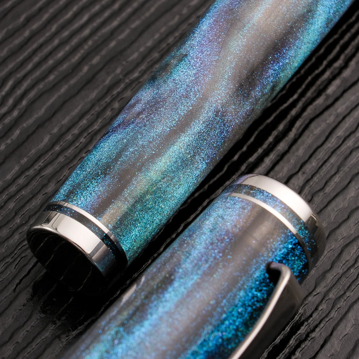 Cypress Urban Recluse Fountain Pen - Blue Nebula