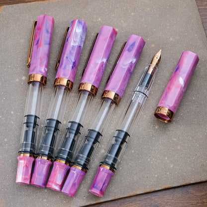 TWSBI ECO Fountain Pen -  Fluorite Purple with Bronze