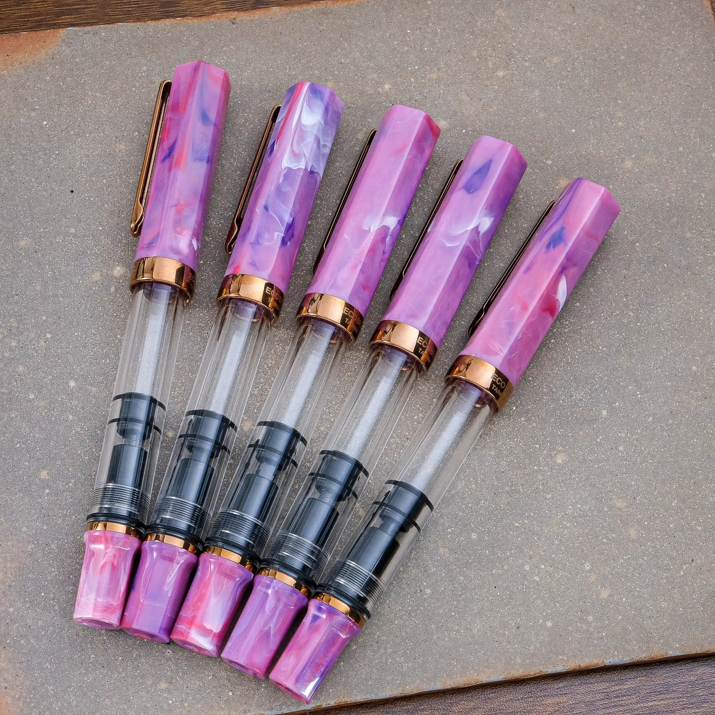 TWSBI ECO Fountain Pen -  Fluorite Purple with Bronze