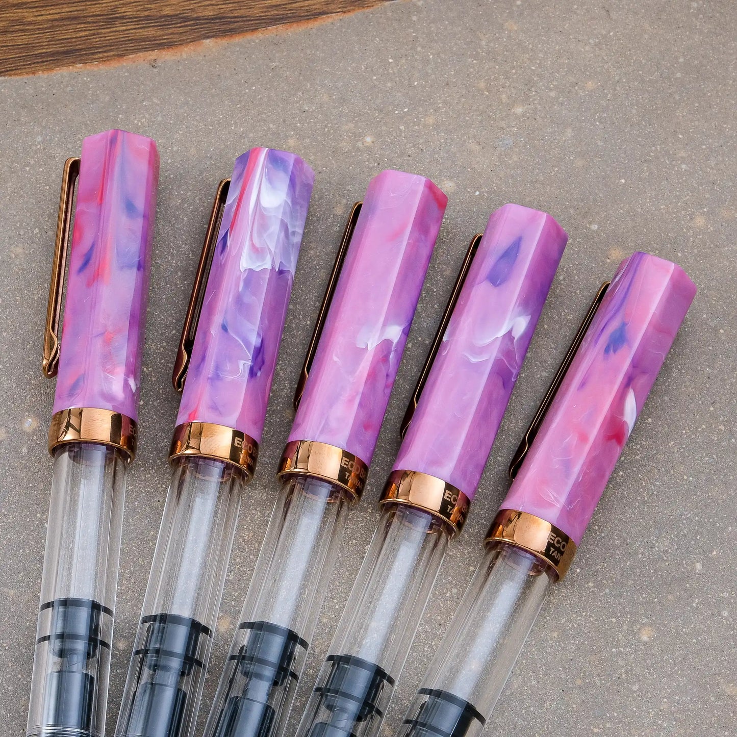 TWSBI ECO Fountain Pen -  Fluorite Purple with Bronze