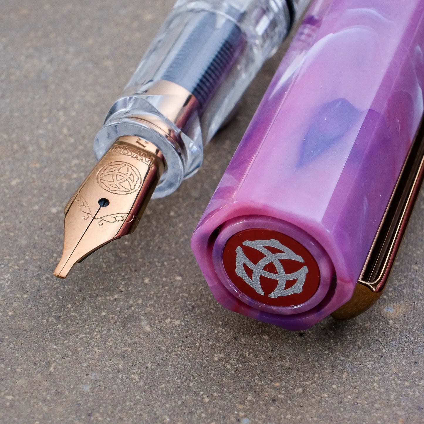 TWSBI ECO Fountain Pen -  Fluorite Purple with Bronze