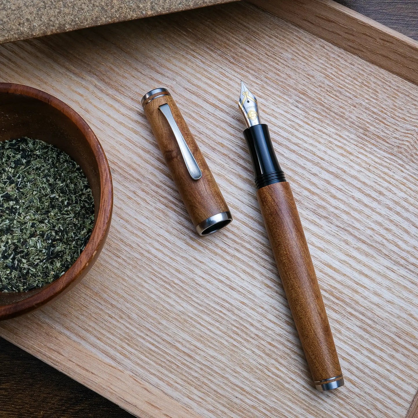 Cypress Urban Recluse Fountain Pen - Wood Series - Formosa Incense Cedar