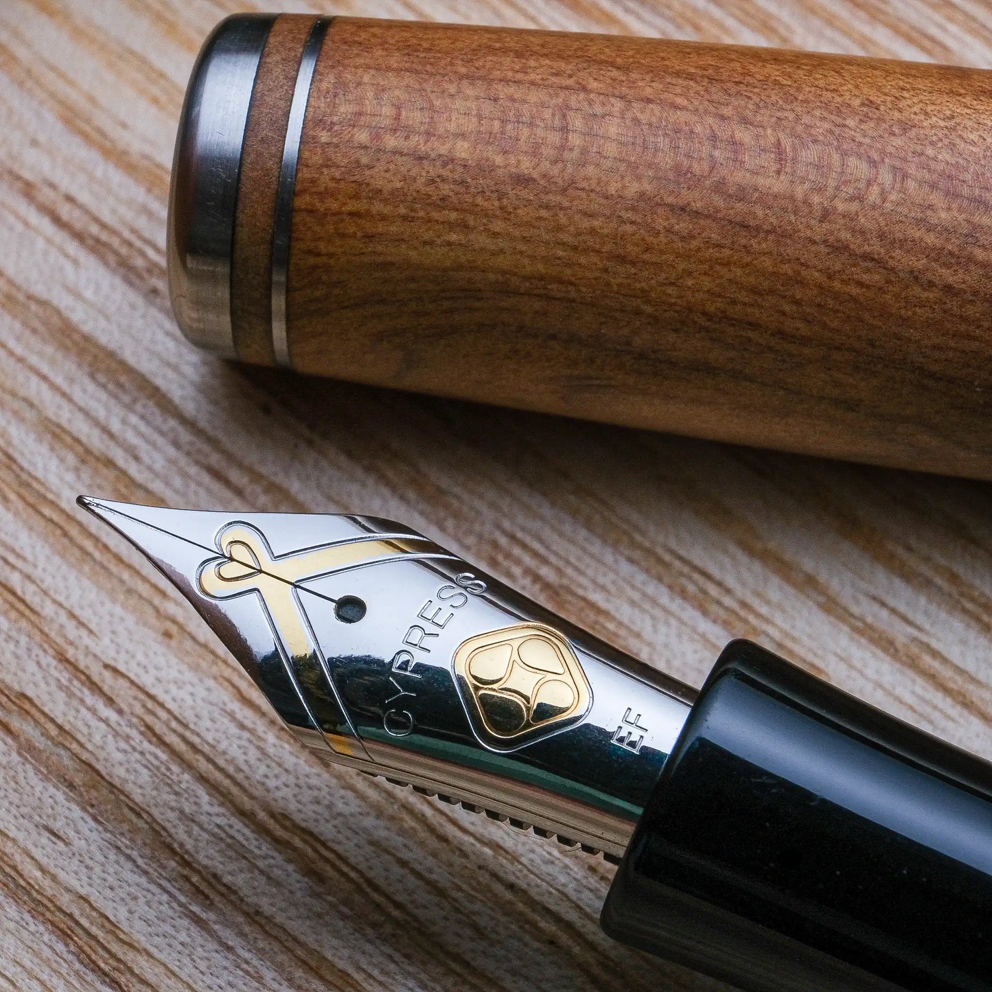 Cypress Urban Recluse Fountain Pen - Wood Series - Formosa Incense Cedar