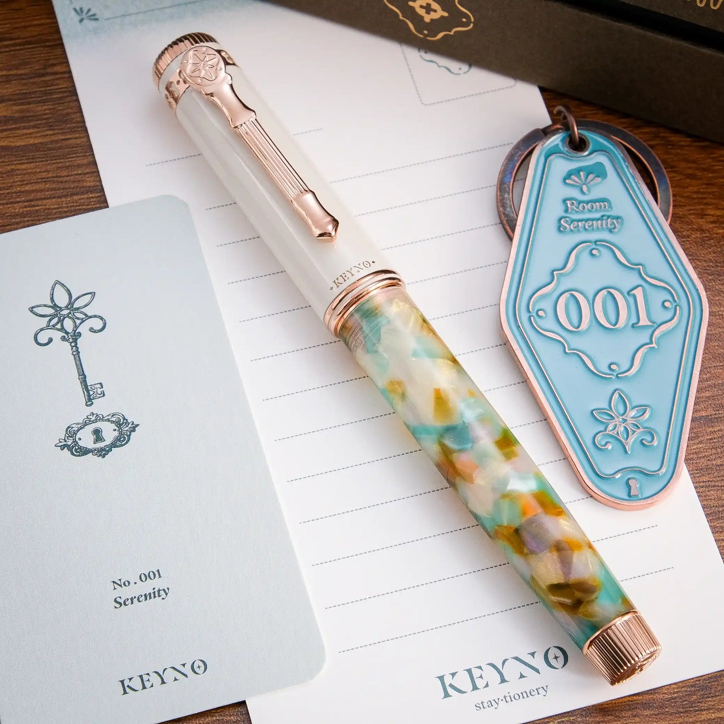 Dominant Industry Keyno Stay.tionery Fountain Pen - No. 001 Serenity